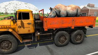 Animal Transport Truck Game Ảnh chụp màn hình 0