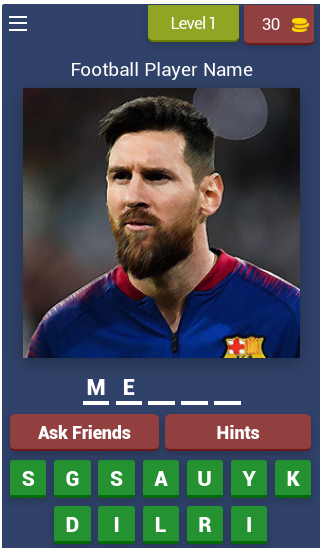 Schermata Football Player Quiz 0