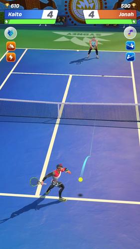 Tennis Clash Tangkapan skrin 0