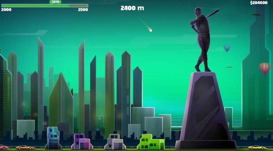 Flick Hit Baseball : Home Run Screenshot 2