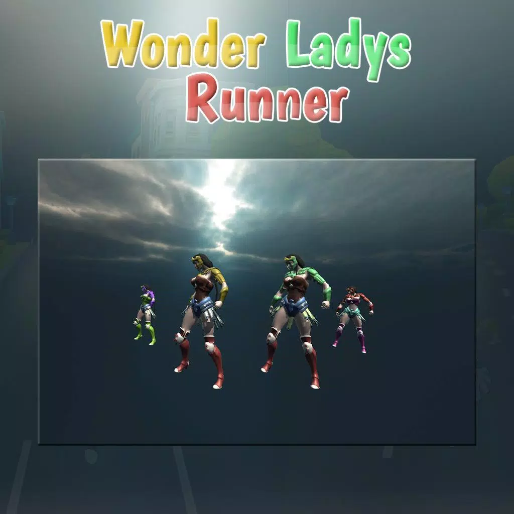 Wonder Lady Runner: Christmas স্ক্রিনশট 2