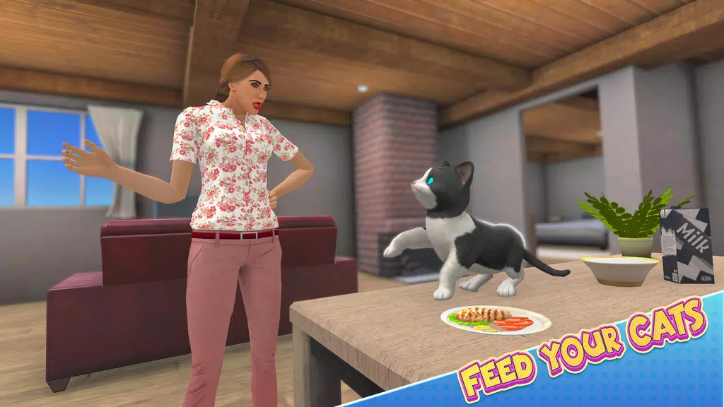 Kitten Game Pet Cat Simulator ภาพหน้าจอ 2