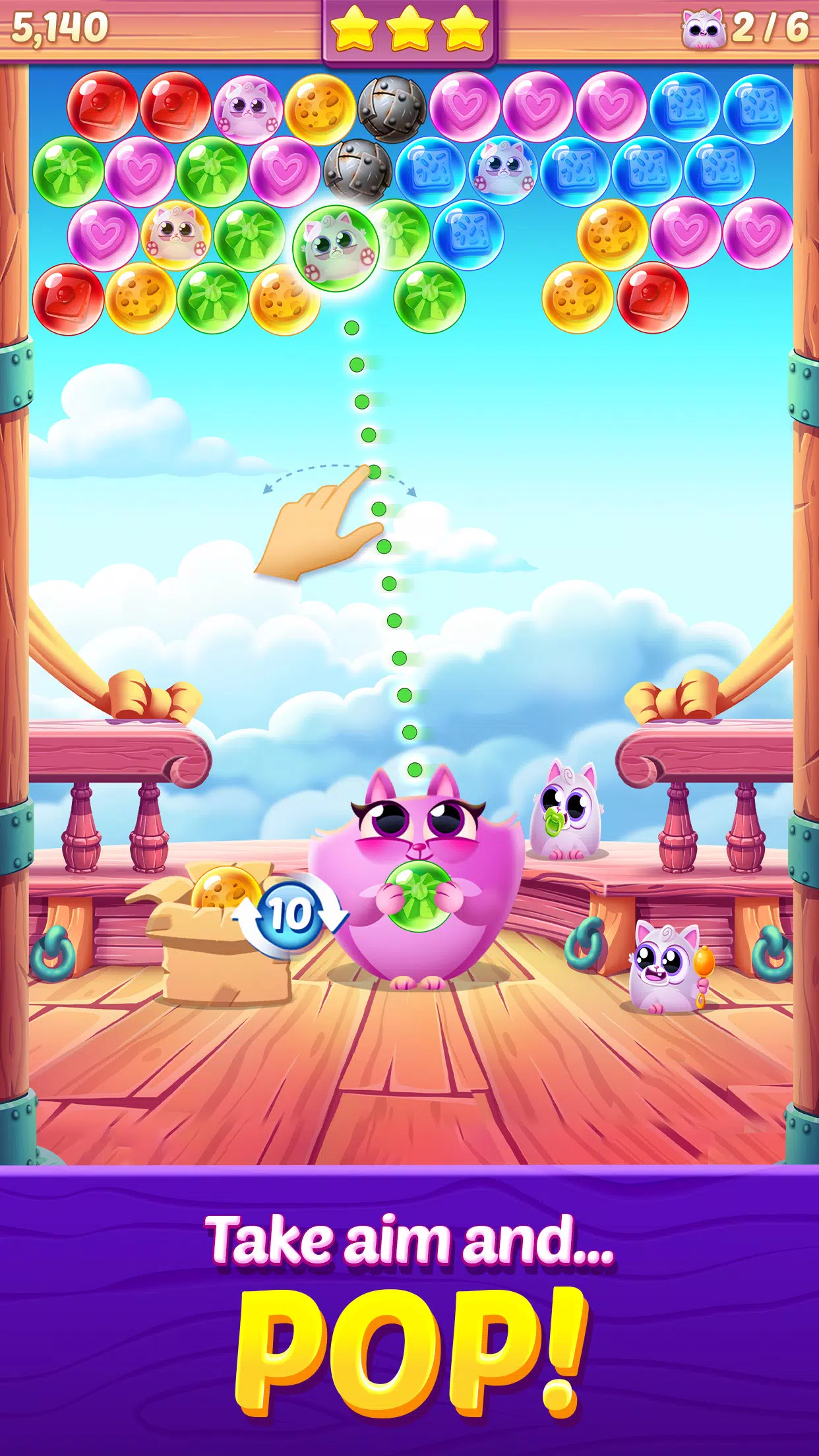 Cookie Cats Pop Captura de pantalla 2