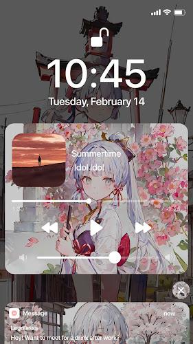 Wow Ayaka Theme - Icon Pack Captura de pantalla 2