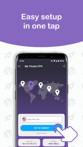 My Private VPN Tangkapan skrin 1