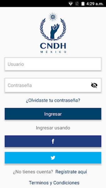 Schermata CNDH Informa 1