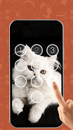 Kitty Cat Pin Lock Screen Zrzut ekranu 2