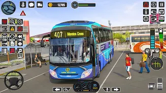 City Coach Bus Driving 2023 ဖန်သားပြင်ဓာတ်ပုံ 3