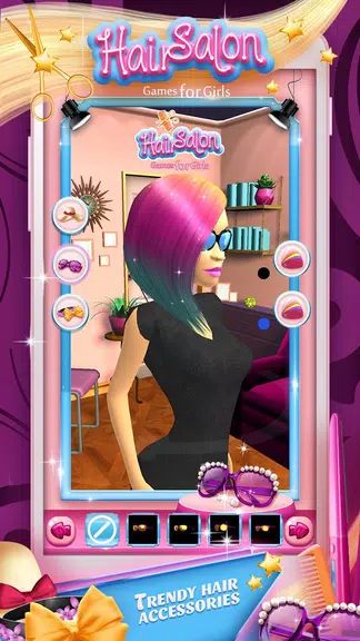 Hair Salon Games for Girls スクリーンショット 1