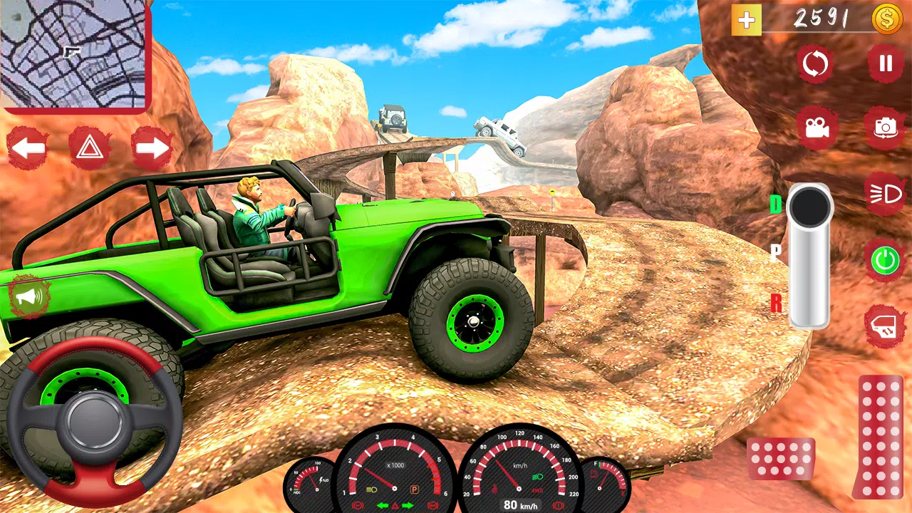 Mud Jeep Mud Driving Simulator Captura de tela 0