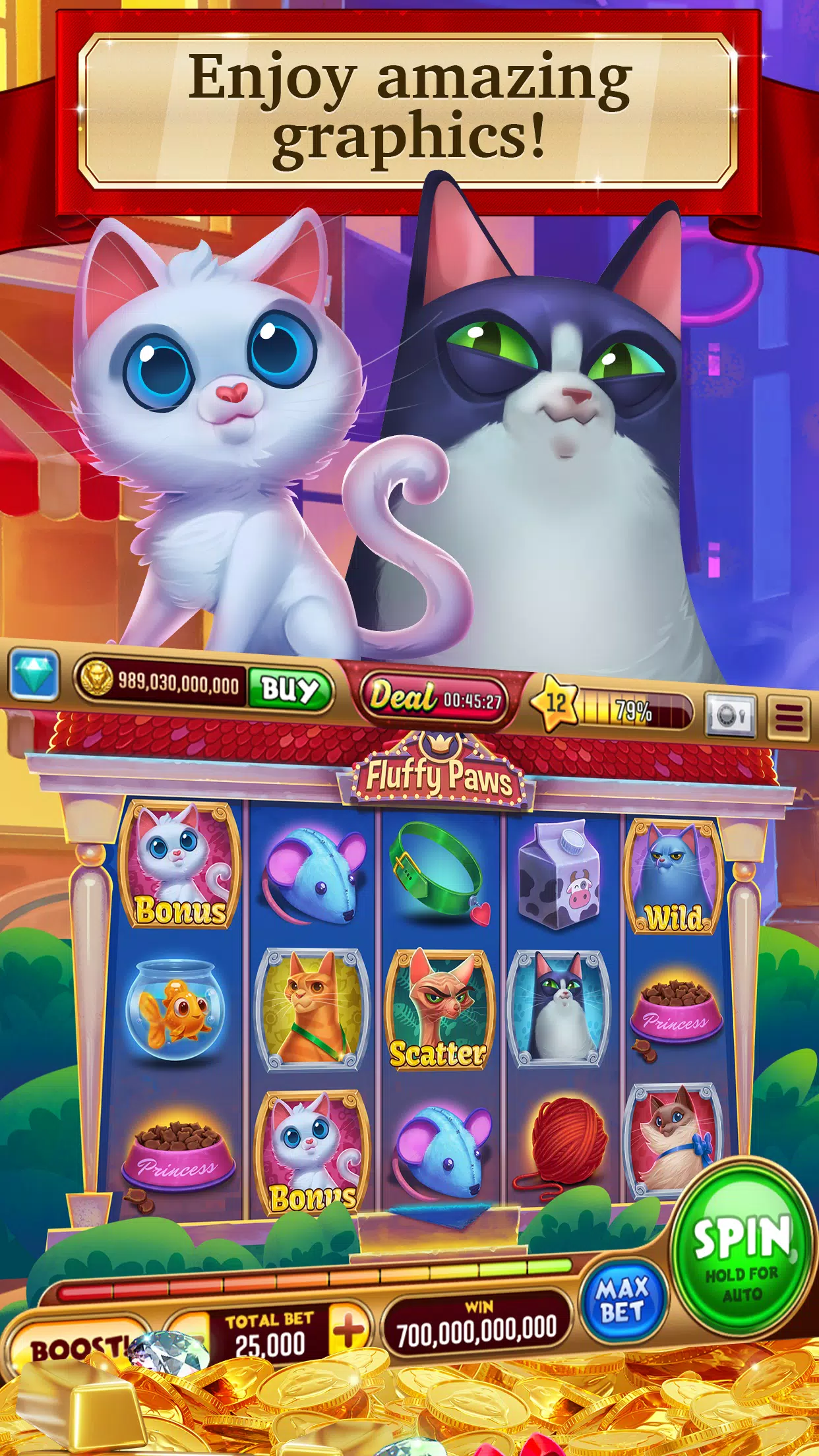 Slots Panther Vegas: Casino Captura de pantalla 1