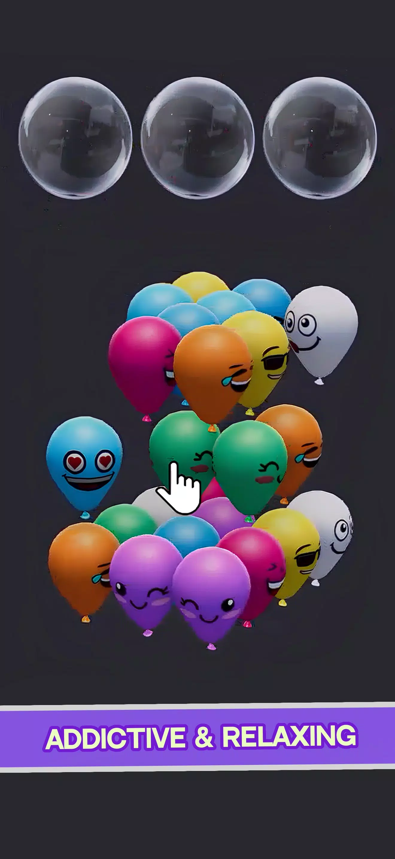 Match Balloons 3D Captura de tela 3