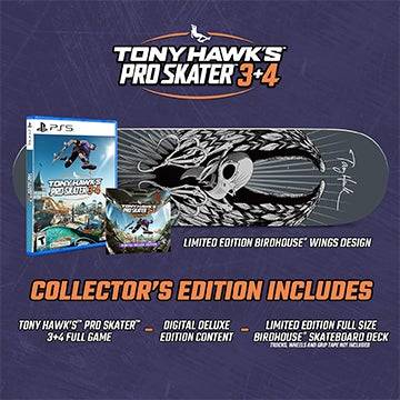 Tony Hawk's Pro Skater 3 + 4 Collector's Edition