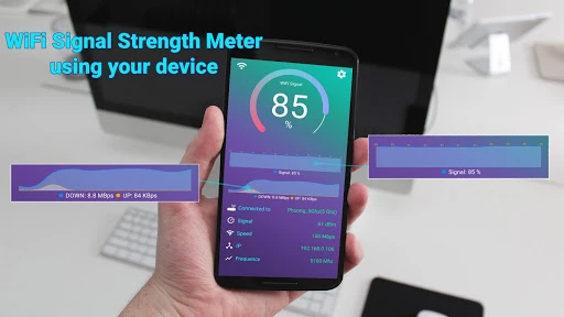 Net Signal: WiFi & 4G 5G Meter Tangkapan skrin 2