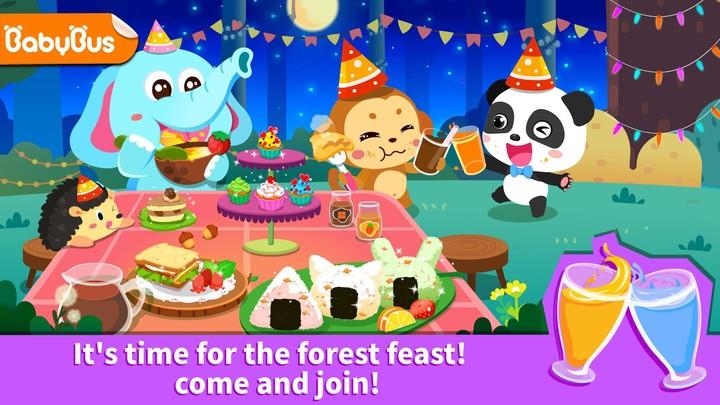 Baby Panda's Forest Recipes Tangkapan skrin 0