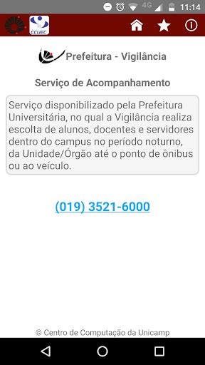 UNICAMP Serviços Capture d'écran 1