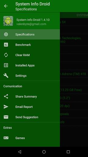 Schermata System Info Droid 2