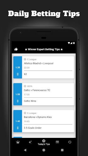 Winner Expert Betting Tips Ekran Görüntüsü 0