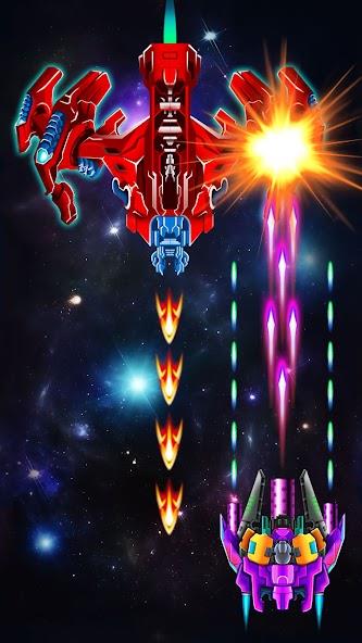 Galaxy Attack: Shooting Game Mod Schermafbeelding 3