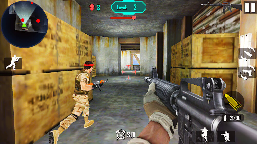 Gun Shoot War: Dead Ops Mod ဖန်သားပြင်ဓာတ်ပုံ 3