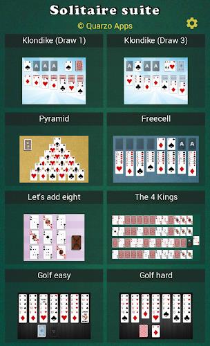 Solitaire suite - 25 in 1 Ekran Görüntüsü 0