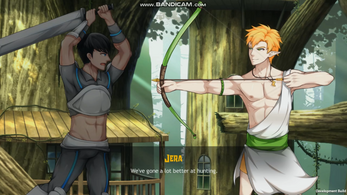 Conquest - BL/Yaoi Fighting Visual Novel ဖန်သားပြင်ဓာတ်ပုံ 1