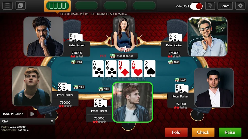 Wonga Face Poker Captura de tela 2