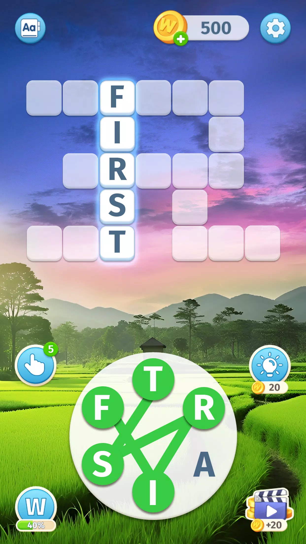 Sky Words Скриншот 0