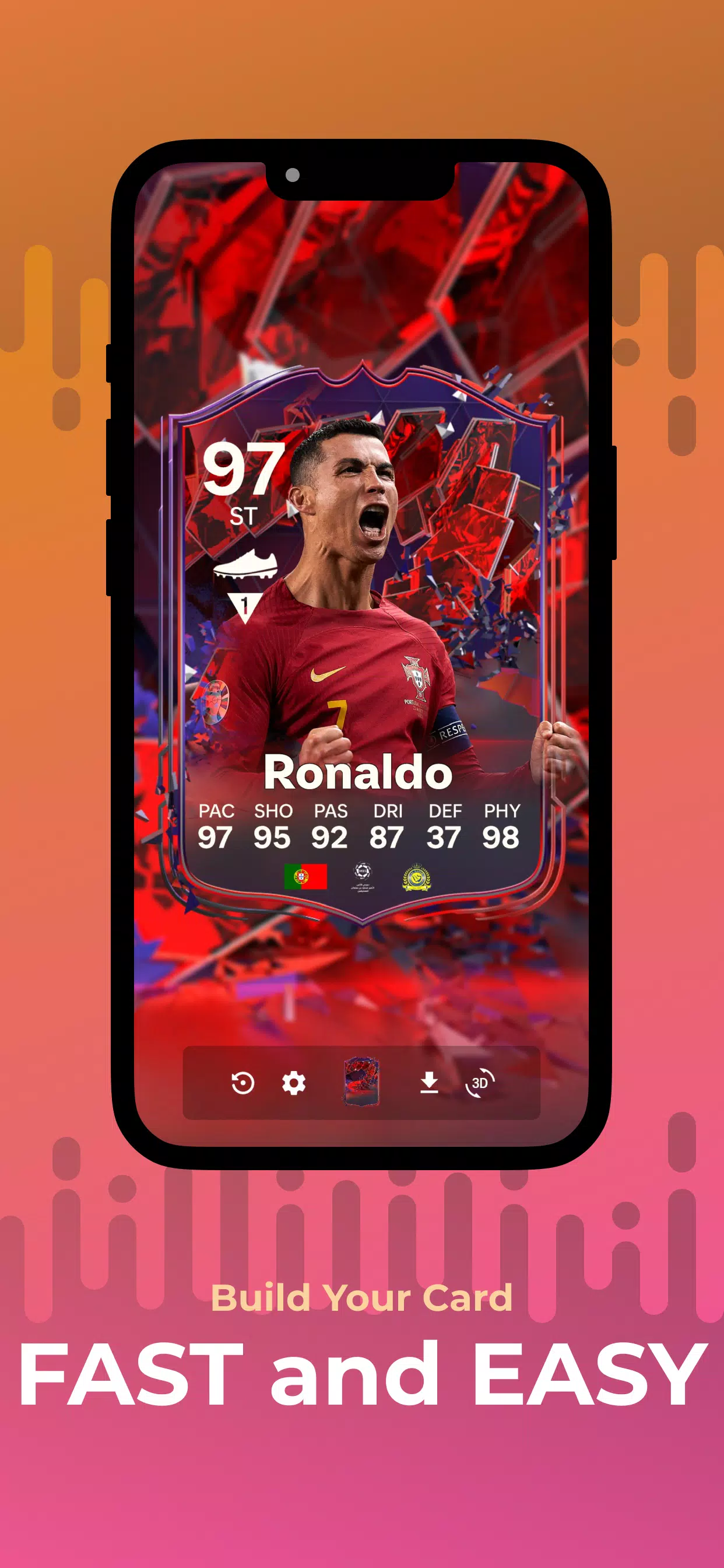 FUT Card Creator 24 ภาพหน้าจอ 1