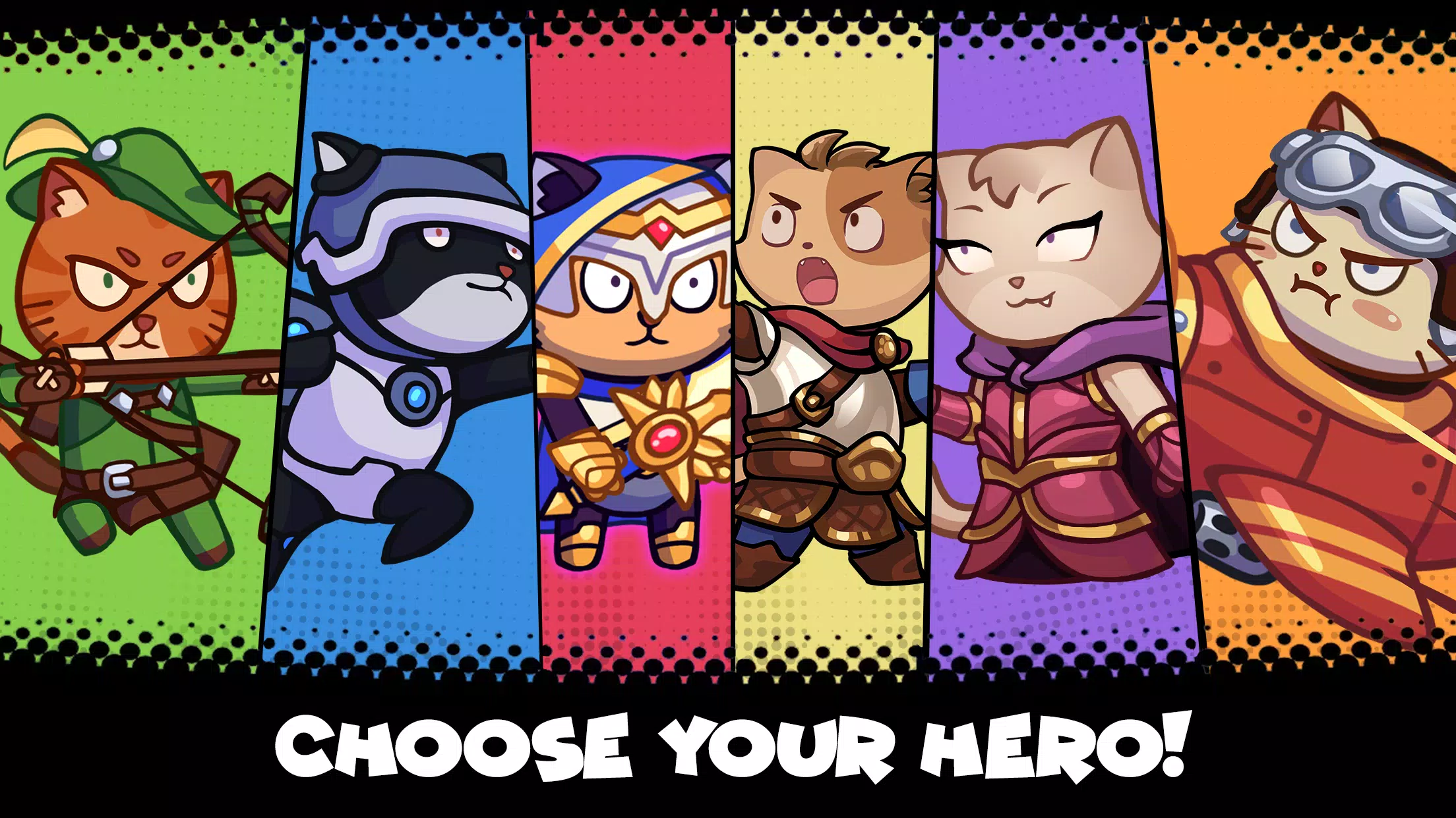 Cat Hero: Idle RPG War ภาพหน้าจอ 2