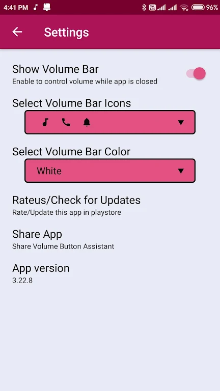 Volume Button Assistant স্ক্রিনশট 3