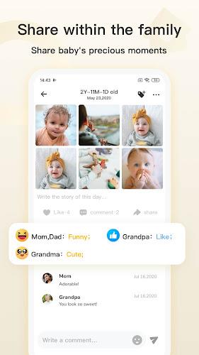 Bebememo - Smart Baby Journal Schermafbeelding 3