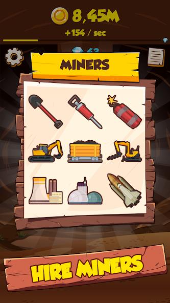 Idle Miner Clicker: Tap Tycoon Mod স্ক্রিনশট 2