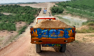 Tractor Trolley Farming Driver Tangkapan skrin 1