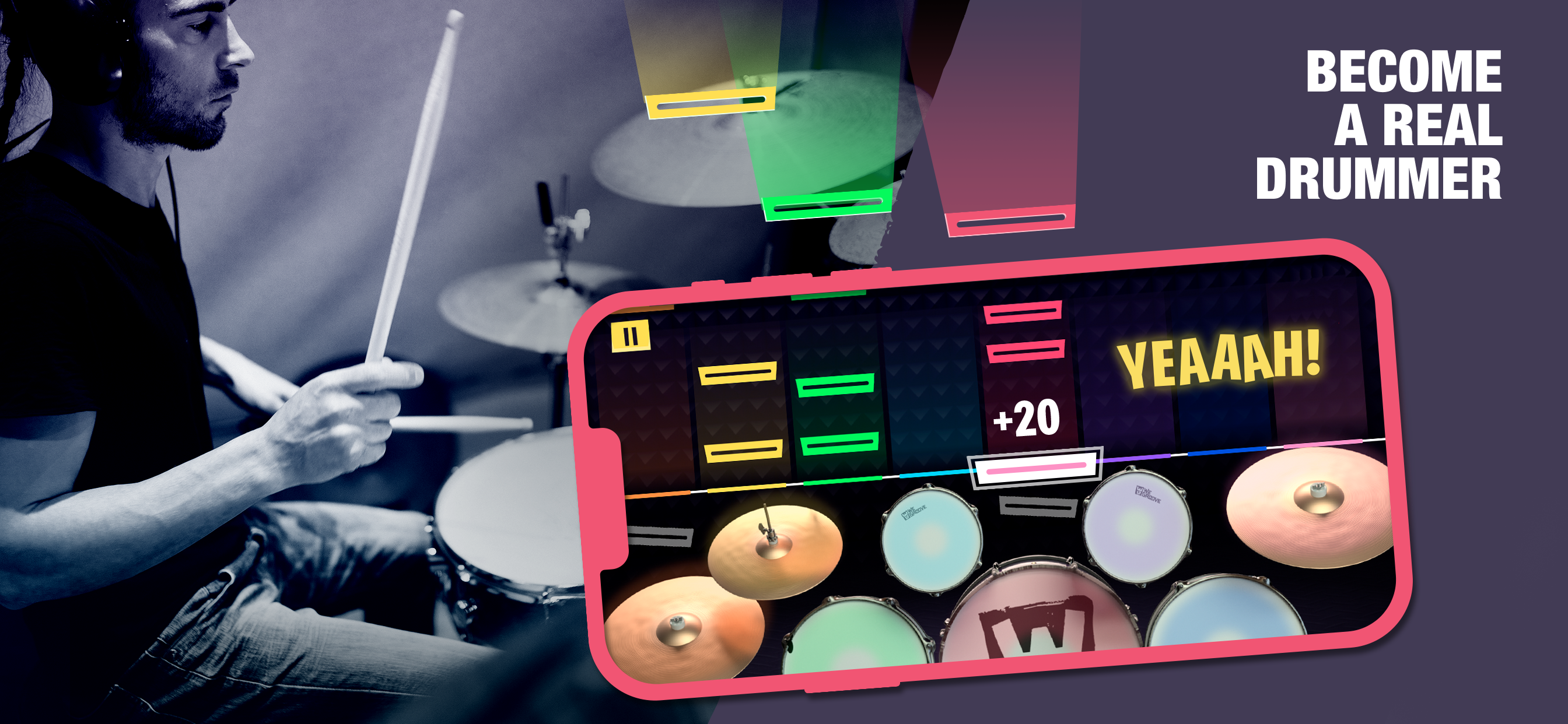 Schermata WeGroove: play & learn to drum 0