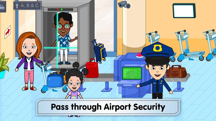 Tizi Town - My Airport Games ဖန်သားပြင်ဓာတ်ပုံ 2