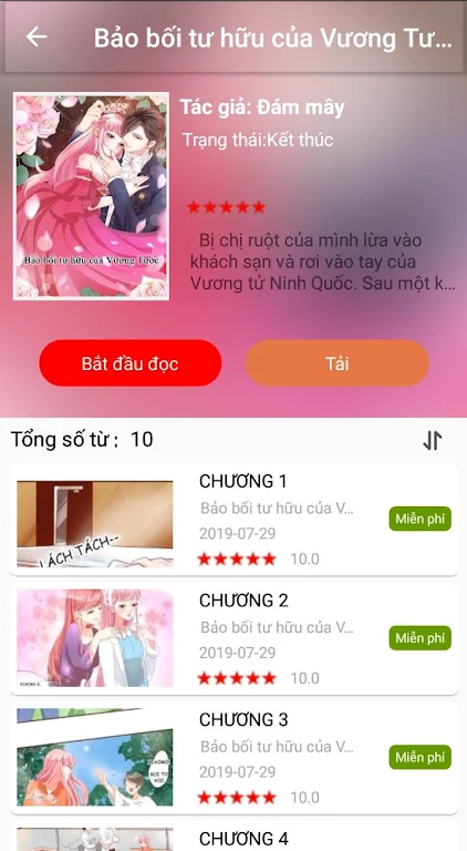 Ngôn Tình -- Webtoon,Manga,Comics應用截圖第1張