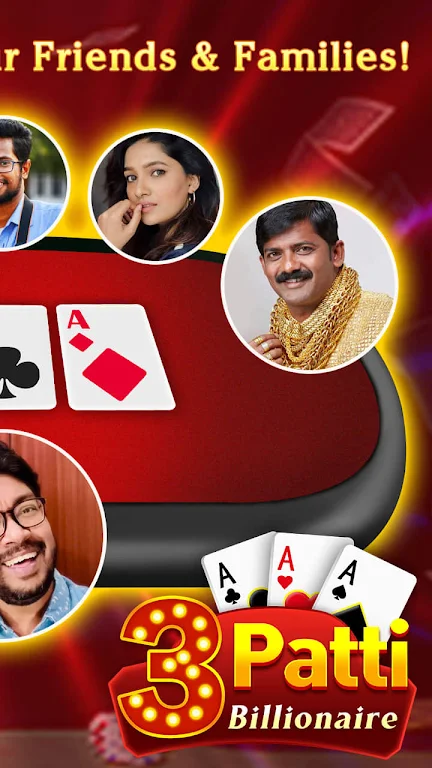 Teen Patti Billionaire -  Free to play online ဖန်သားပြင်ဓာတ်ပုံ 1