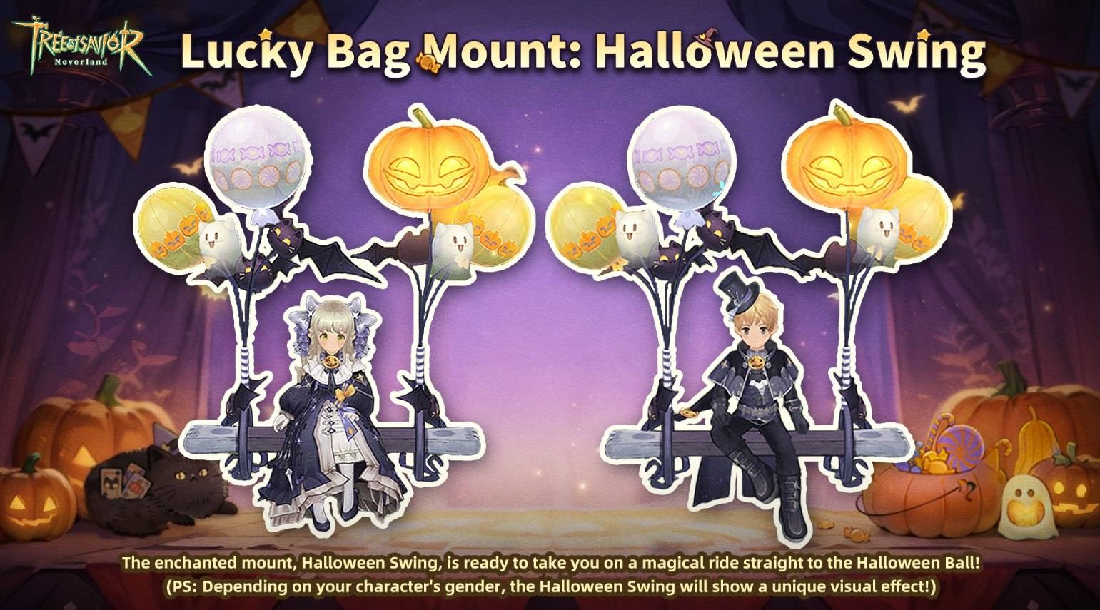 Tree of Savior: Halloween Outfits Now Available