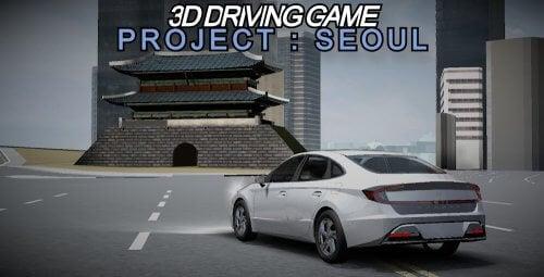 3D Driving Game Project Schermafbeelding 0