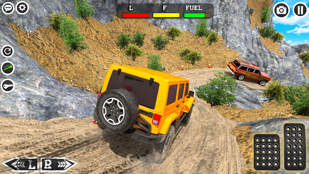 4x4 Mountain Climb Car Games ဖန်သားပြင်ဓာတ်ပုံ 3