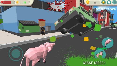 Crazy Pig Simulator 스크린샷 0