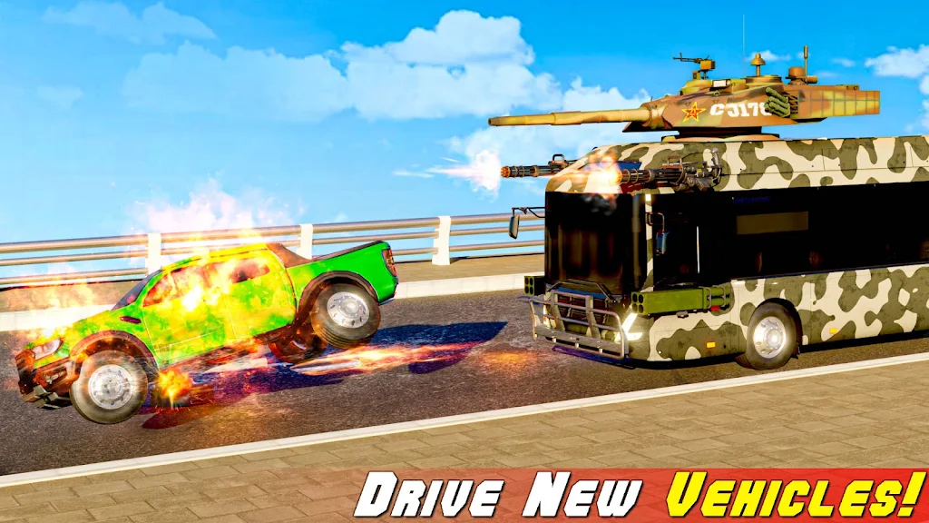 Army Bus Game Army Driving スクリーンショット 0