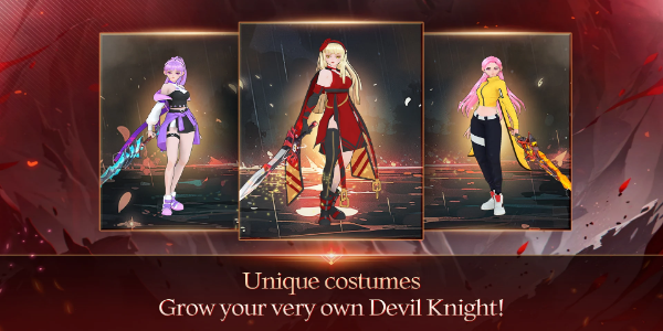 Devil Knights Idle Captura de tela 2