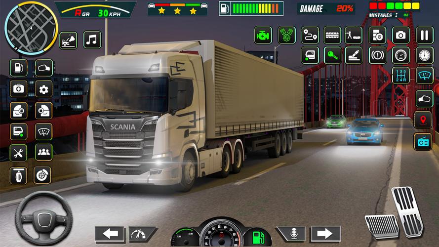 City Cargo Truck Game 3D Ảnh chụp màn hình 2