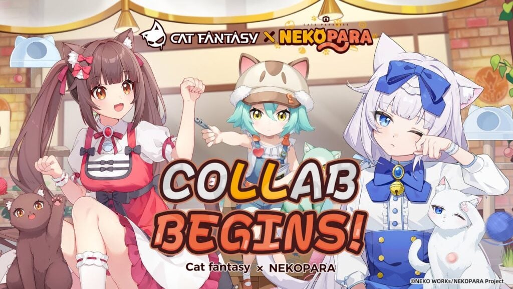 Cat Fantasy X Nekopara Collab에서 Baker Squad와 함께‘Life is Sweet’!