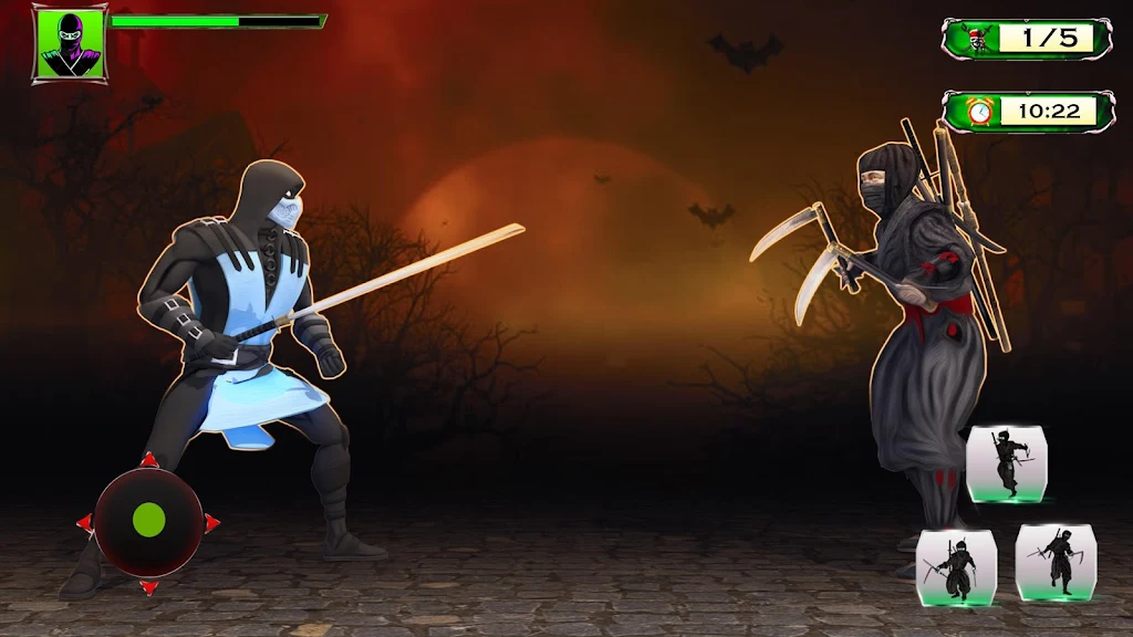 Ninja Hero Assassin Samurai Pirate Fight Shadow Captura de pantalla 3