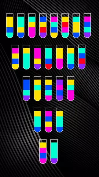 SortPuz 3D: Water Color Sort Schermafbeelding 3