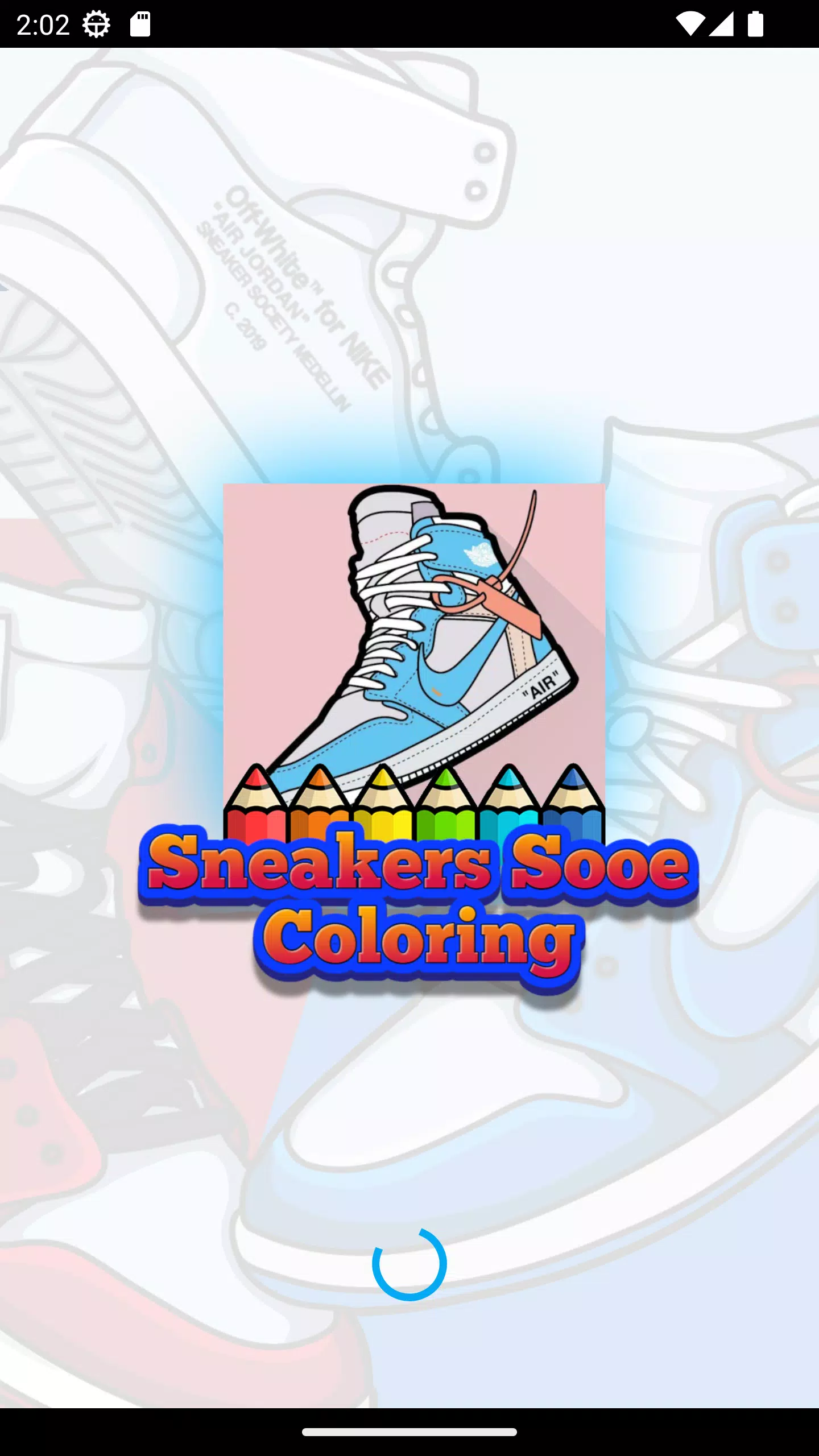 Coloring Sneaker Craft Tangkapan skrin 1