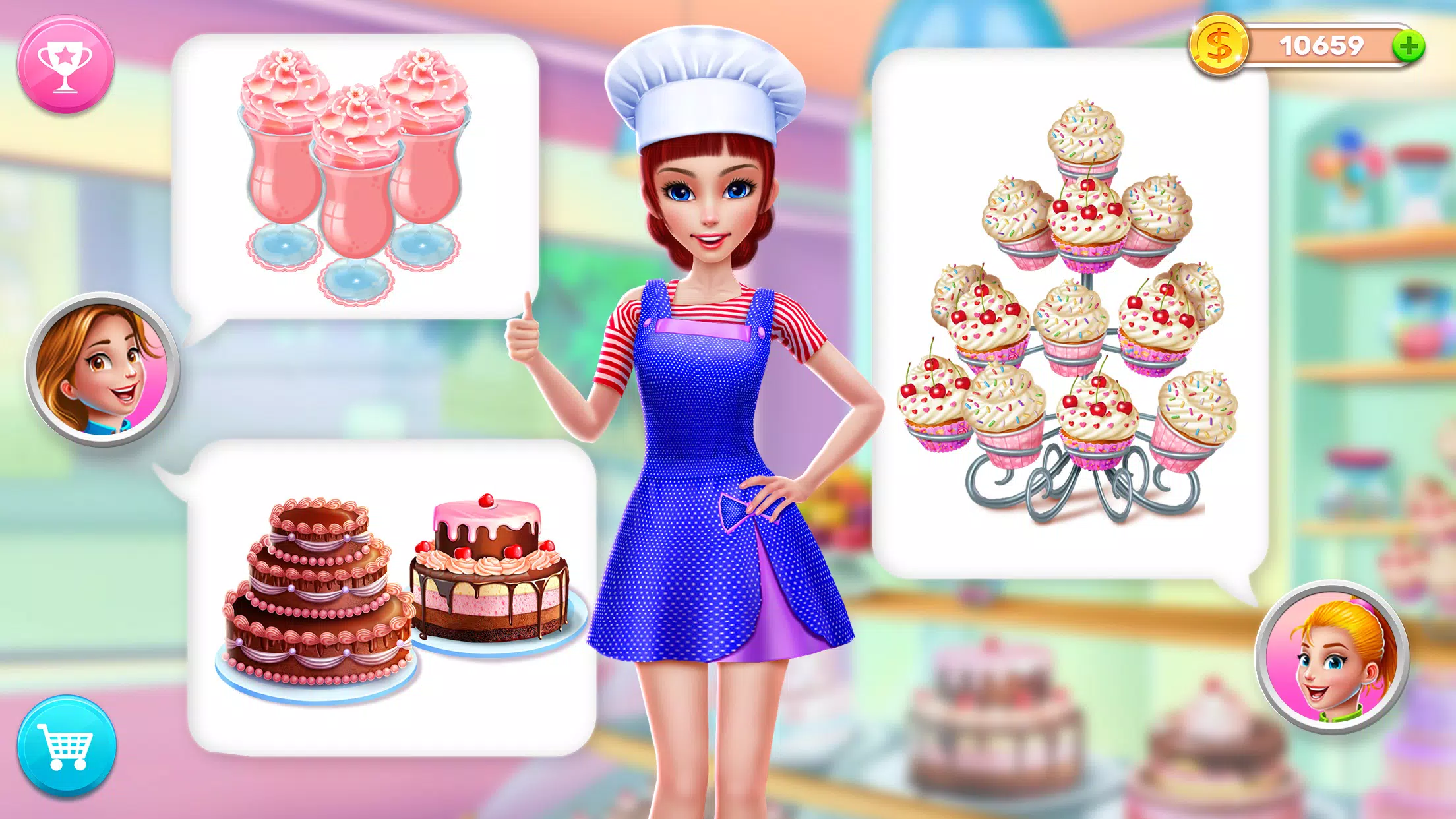 My Bakery Empire: Bake a Cake Ảnh chụp màn hình 3